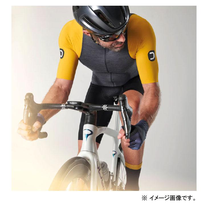 DOTOUT ドットアウト 2023春夏 105704 Elite Jersey エリート ジャージ 869 dark grey-ocra yellow ダーク グレイオークラ イエロー 半袖 MEN'S アパレルの画像