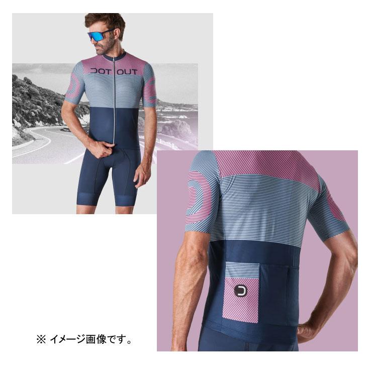DOTOUT ドットアウト 2023春夏 105710 Hero Jersey ヒーロー ジャージ 727 blue-pink ブルーピンク 半袖 MEN'S アパレルの画像