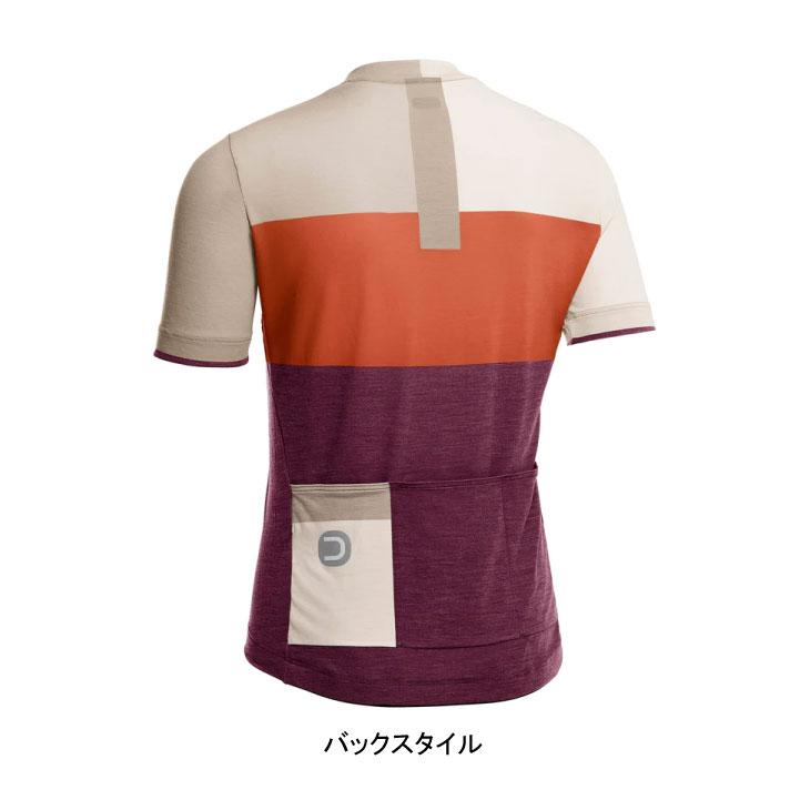 DOTOUT ドットアウト 2023春夏 105712 Academy Jersey アカデミー ジャージ  371 plum プラム 半袖 MEN'S アパレルの画像