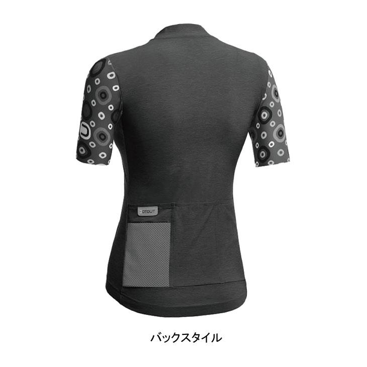DOTOUT ドットアウト 2023春夏ウィメンズ 105717 Check W Jersey チェックW ジャージ 850 melange dark grey メランジダークグレー レディースモデル アパレル_1