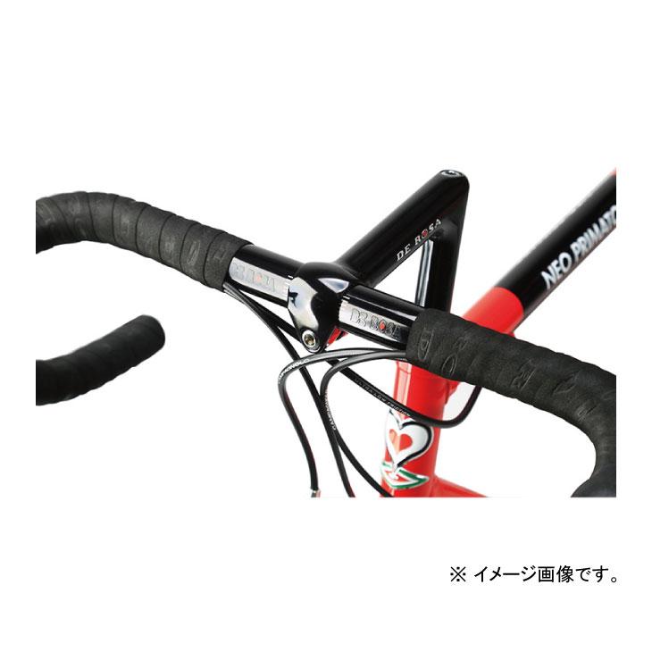 DE ROSA（デローザ） ロゴ入り ドロップハンドルバー 19 DE ROSA BLACK