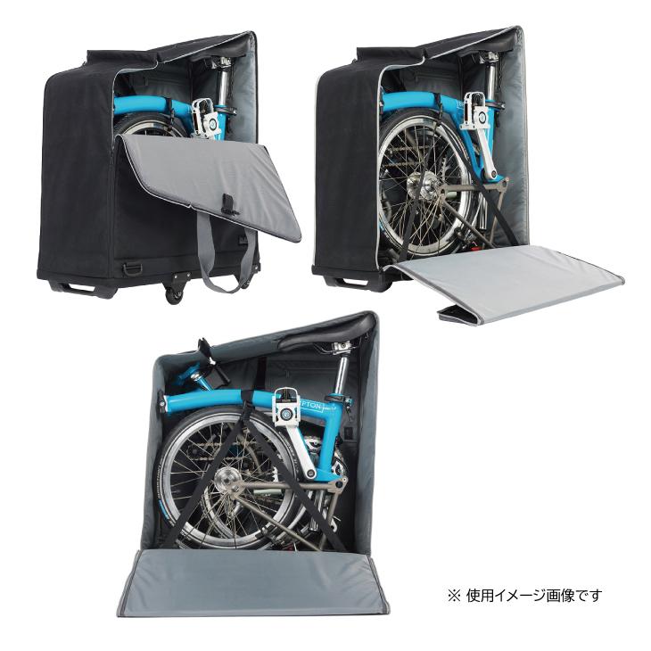 即納)BROMPTON ブロンプトン TRANSIT TRAVEL BAG V2 BLACK