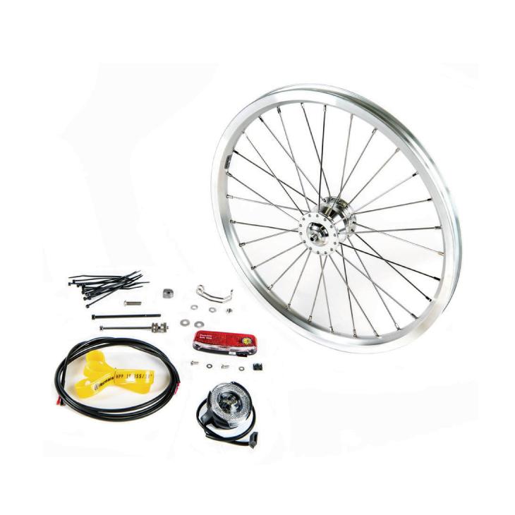 BROMPTON ブロンプトン HUB DYNAMO SET:FRONT WHEEL, CABLES, FITTINGS