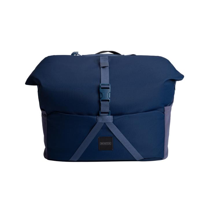 即納)BROMPTON ブロンプトン ROLLTOP BAG LARGE + FRAME NAVY ロール