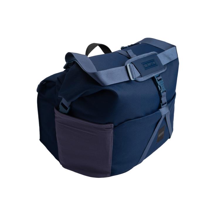 即納)BROMPTON ブロンプトン ROLLTOP BAG LARGE + FRAME NAVY ロール