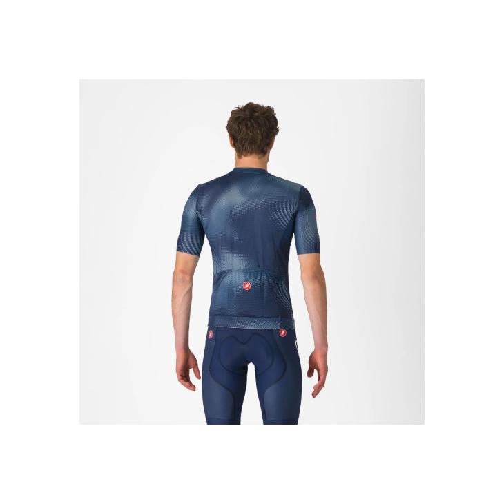 (即納)CASTELLI カステリ VORTICE JERSEY ボルティス ジャージ 半袖ジャージ(型番：4525016)BELGIAN BLUE/LIGHT STEEL BLUE メンズ ウェアの画像
