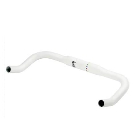 【chinelli/チネリ）ブルホーンハンドル貴重なホワイト ◆ cinelli（チネリ） HANDLEBAR ブルホーンバー LOLA BAR ローラハンドル