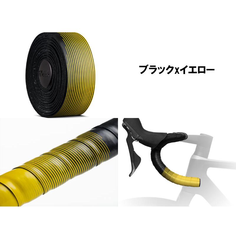 fizik フィジーク VENTO MICROTEX TACKY BICOLOR ヴェント マイクロテックス タッキー ビコロール BARTAPE バーテープ (2mm厚)｜vehicle｜07