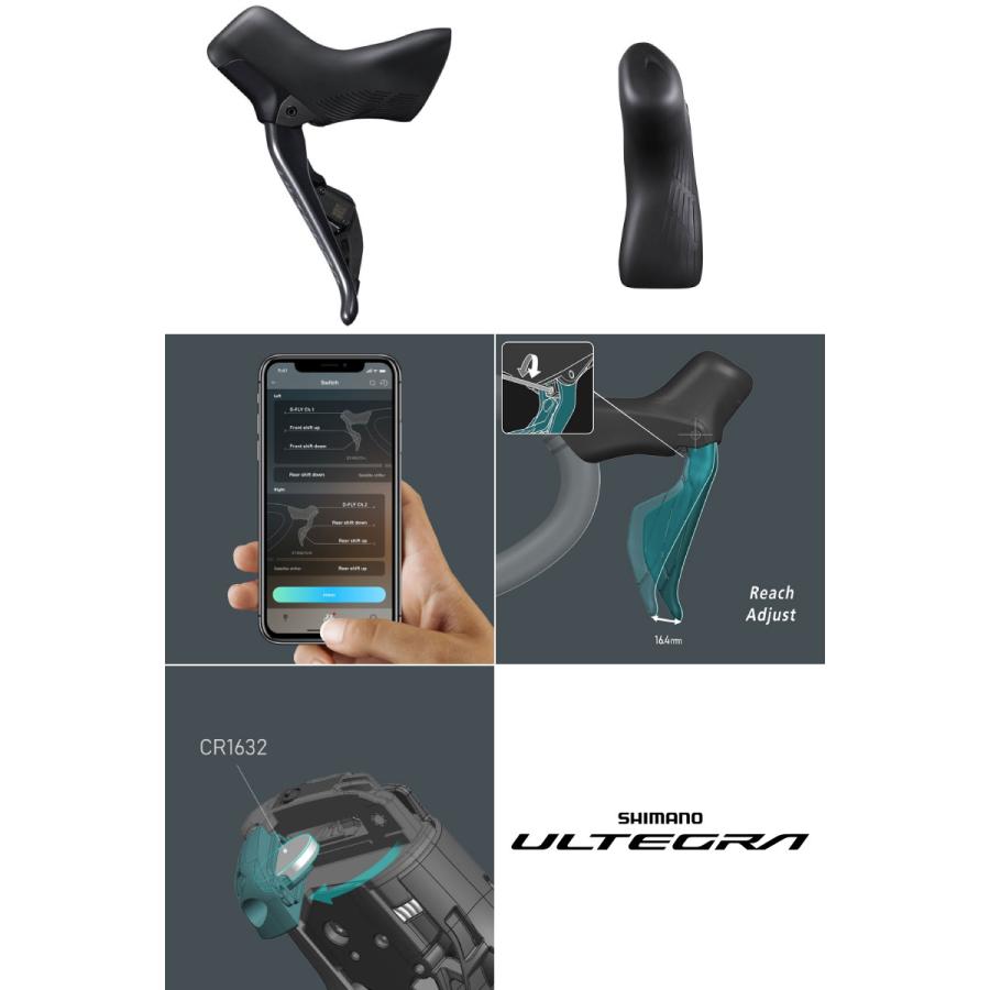 シマノ（SHIMANO） ULTEGRA アルテグラ Di2 ST-R8170 右レバーのみ
