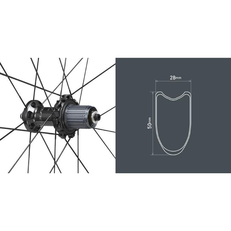 シマノ SHIMANO WH-R9200-C50-TU リア チューブラー 12s リム シマノ SHIMANO WH-R9200-C50-TU リア チューブラー 12s リム