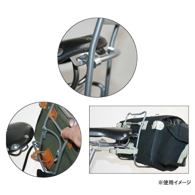 CARRADICE キャラダイス CLASSIC SADDLE RACK クラシックサドルラック サドルバッグオプション｜vehicle｜02