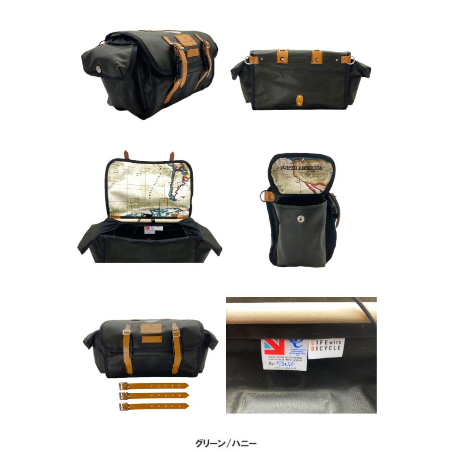 CARRADICE キャラダイス WORLD ADVENTURE SADDLE BAG ワールド
