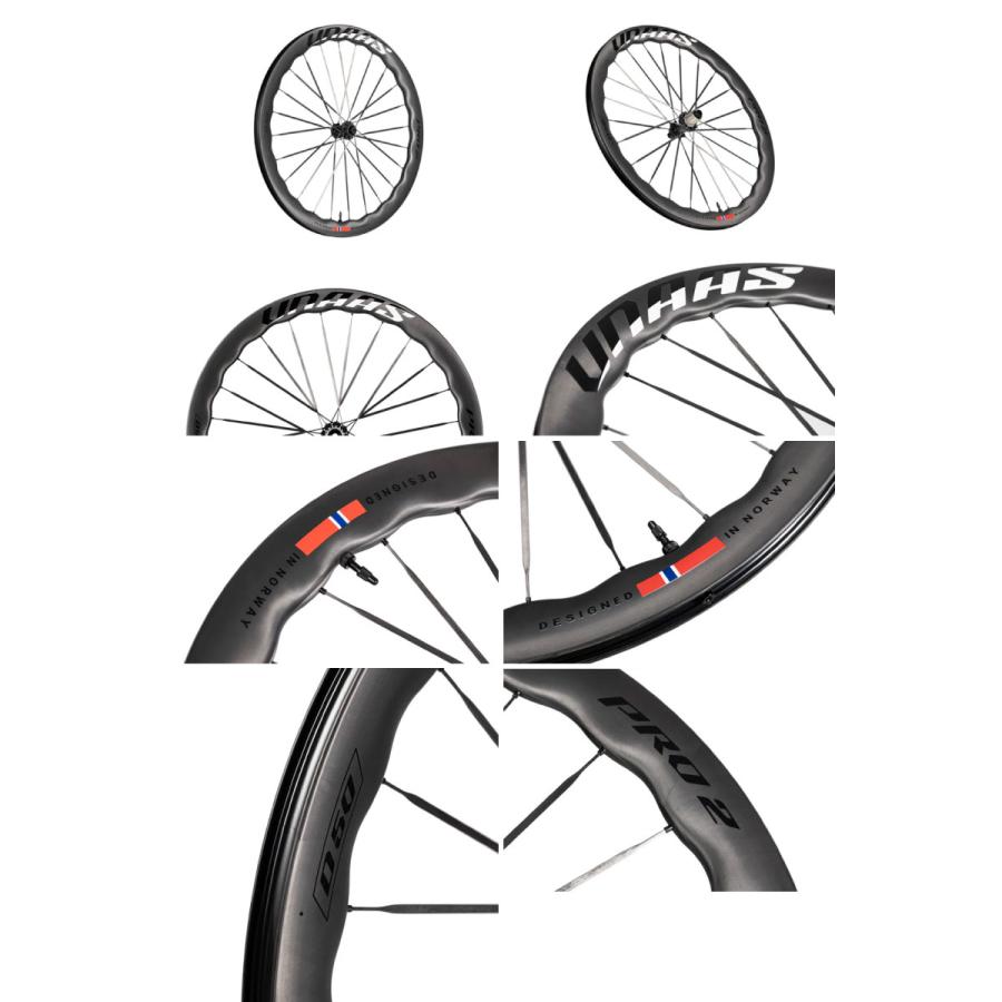 UNAAS PRO2 WHEELSET ウナス プロ2 ディスク仕様 前後ホイールセット