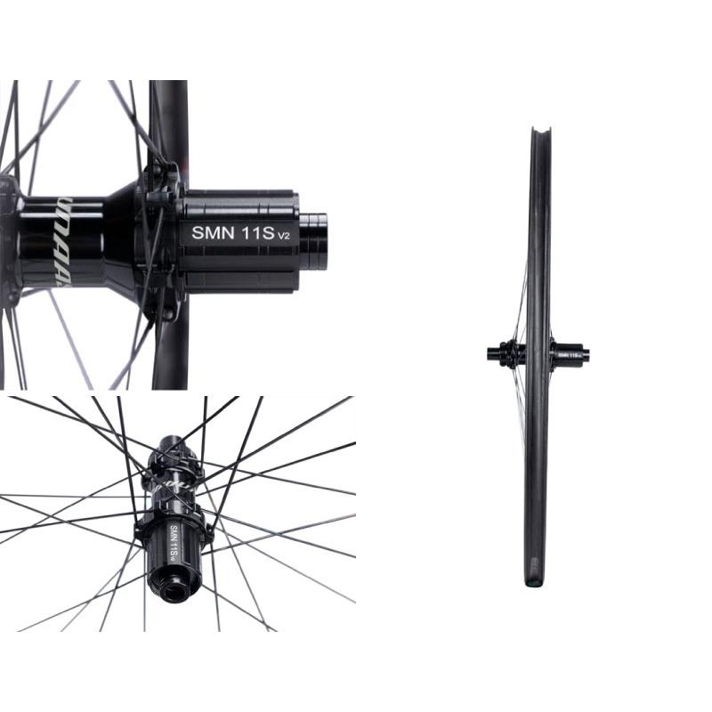 UNAAS HARD2 WHEELSET ウナス ハード2 ディスク仕様 前後ホイール