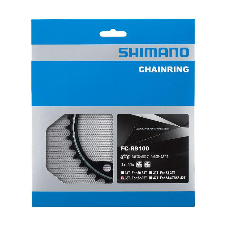 Shimano Dura-Ace FC-R9100 52/36T チェーンリング SHIMANO 「シマノ」 DURA ACE FC-R9100 52-36T チェーンリングセット