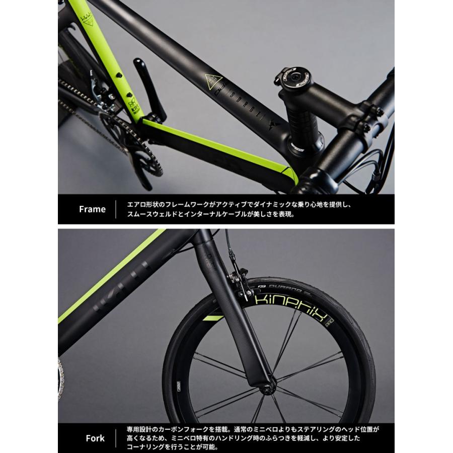 Tern Surge PRO Delta カスタム カーボンフォーク ミニベロ