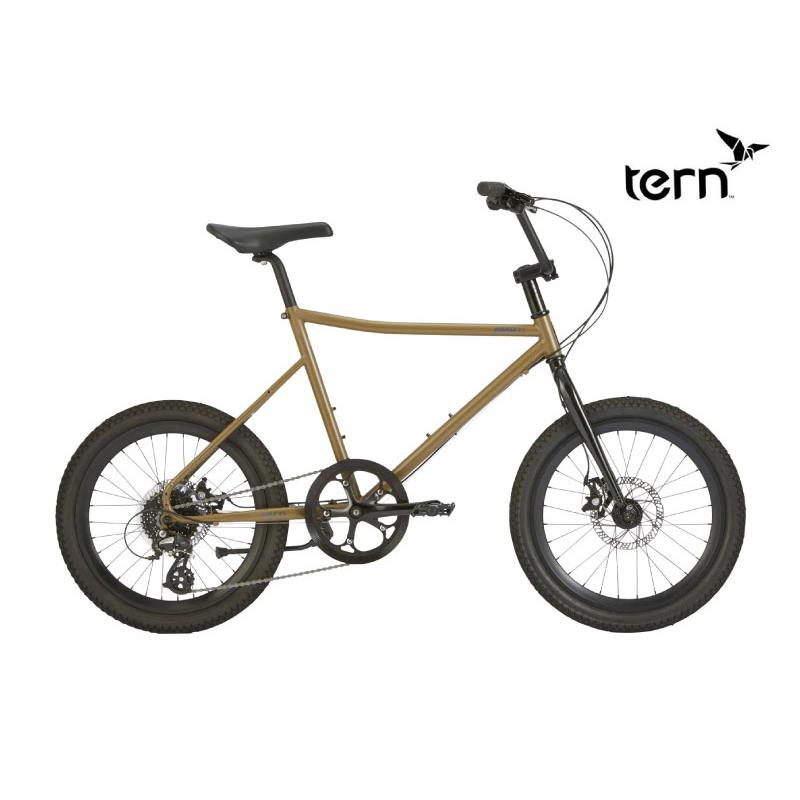 【美品】ターン　Tern amp-f1 カーキ tern ターン AMP F1 アンプF1 カーキ 8段変速 小径車・ミニベロ