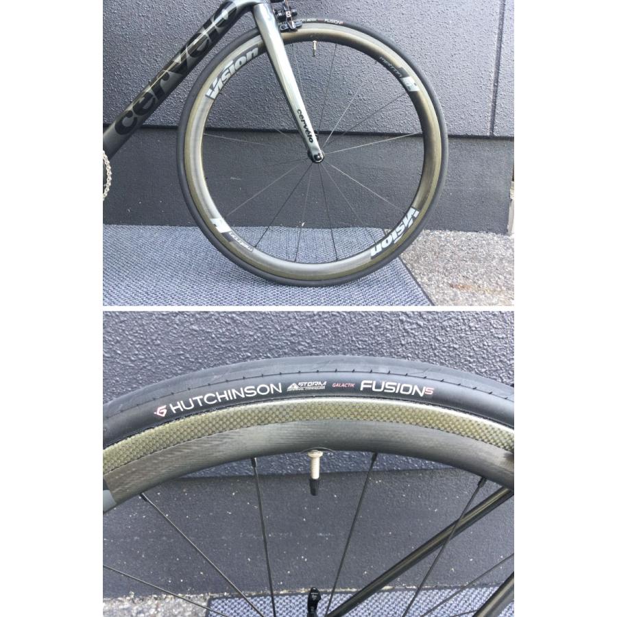 (SALE)CERVELO サーベロ R5 グレー/レッド 540mm DURA-ACE DI2(R9150) 2×11S びーくるオリジナル仕様 ロードレーサーの画像