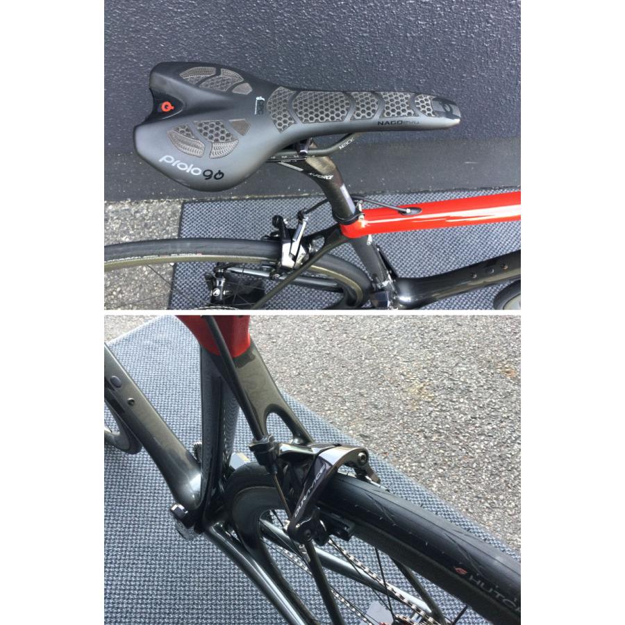 (SALE)CERVELO サーベロ R5 グレー/レッド 540mm DURA-ACE DI2(R9150) 2×11S びーくるオリジナル仕様 ロードレーサーの画像