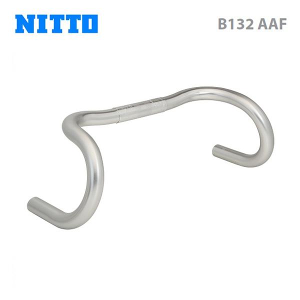 NITTO (即納)NITTO 日東 ロード アルミハンドルバー B132 AAF 25.4mm