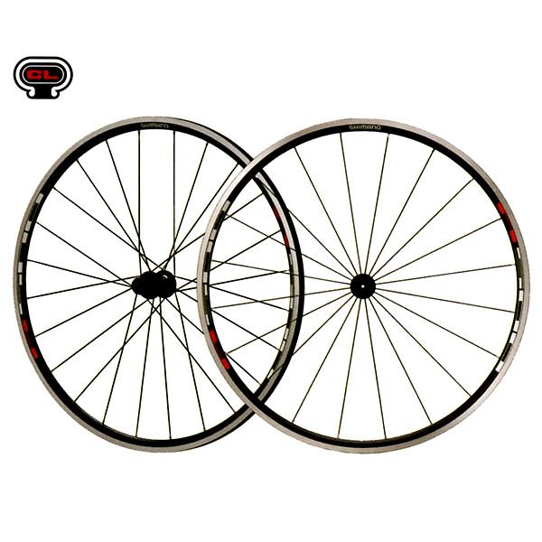 シマノ（SHIMANO） ロードホイールWH-R501 ブラック（前後セット）F