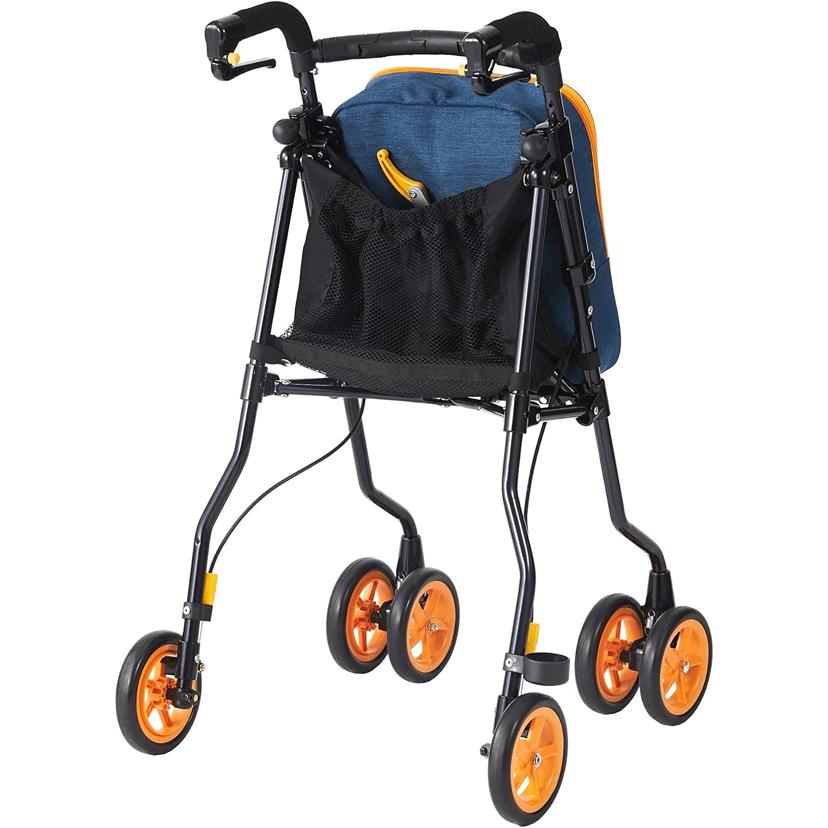 カッコイイ　ウィズワン　シルバーカー　椅子付き　買い物、旅行など使用できる ウィズワン ヘルシーワン W【ウィズワン】シルバーカー ショッピング