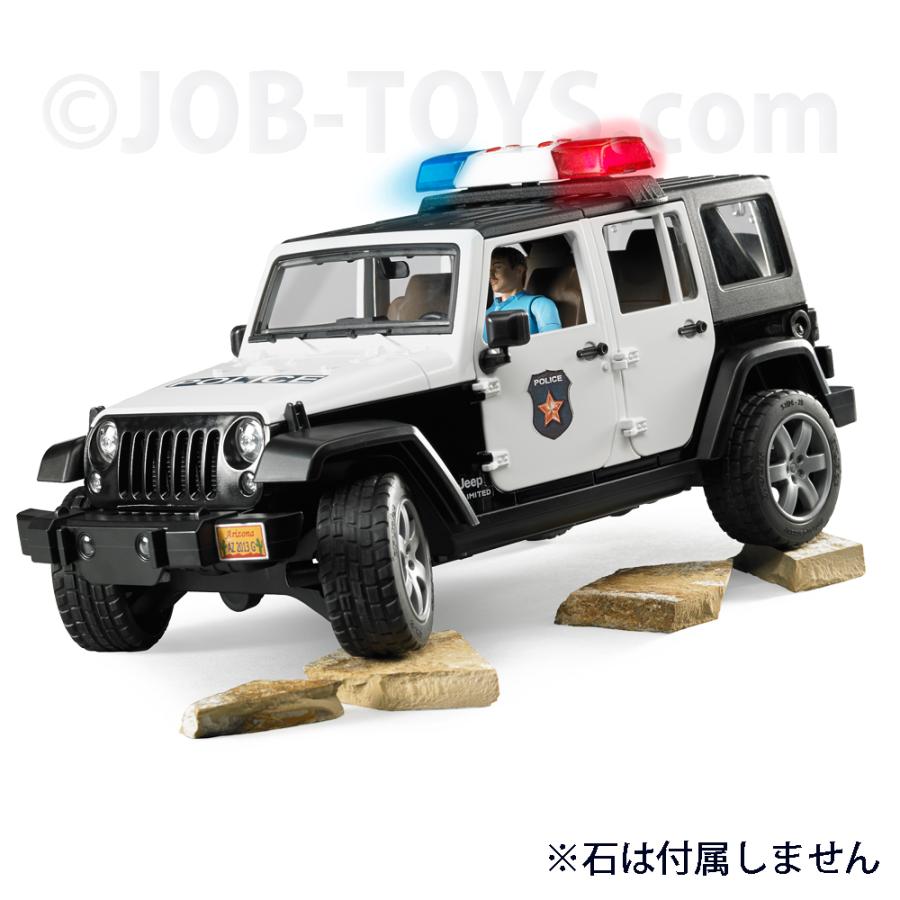 Jeep パトカー （フィギュア付き） 02526 ジープ ラングラー bruder
