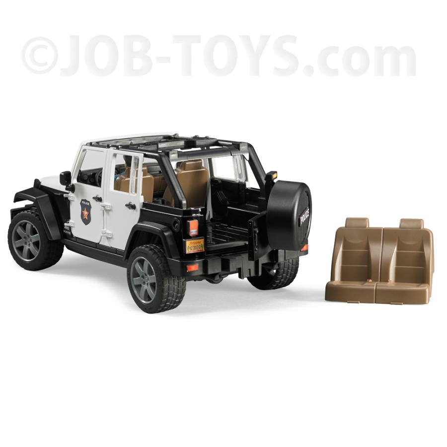 Jeep パトカー （フィギュア付き） 02526 ジープ ラングラー bruder