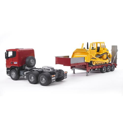 正規販売店） SCANIA トラック＆CATブルドーザー 03555 bruder