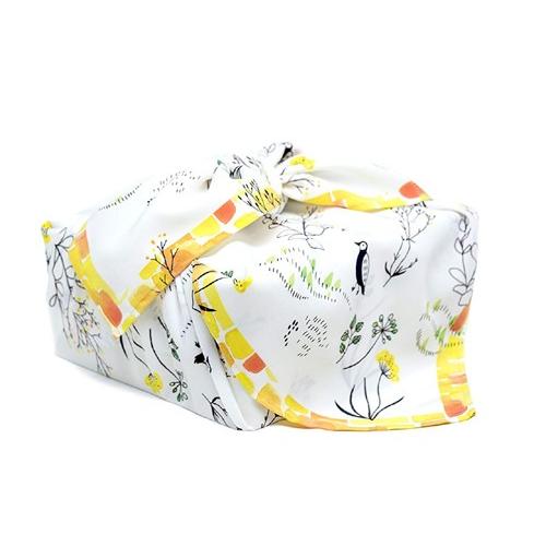 （ネコポス→送料無料はクレジット決済のみ）超撥水風呂敷ながれ 平織 Field（朝倉染布 風呂敷 約96×96cm） |  | 02