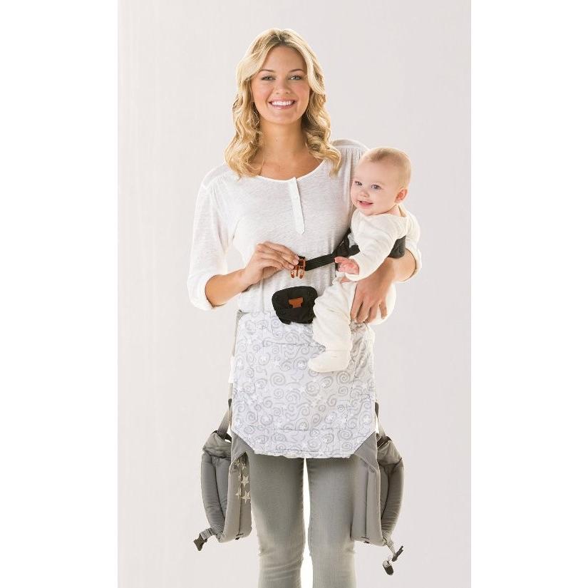エルゴベビーLEEリミテッドエディション　新品ベビーウエストベルト　ウェザーカバー付き ergobaby（エルゴベビー） ベビーウエストベルト ブラック