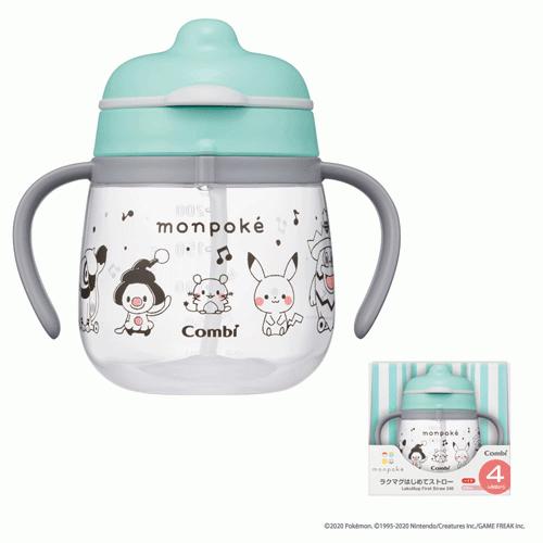 Combi（コンビ） ラクマグ はじめてストロー 240 モンポケ