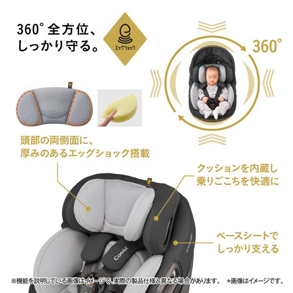 Combi（コンビ） ホワイトレーベル THE S ISOFIX エッグショック ZC