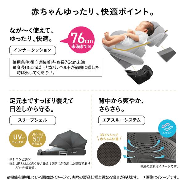 Combi（コンビ） ホワイトレーベル THE S ISOFIX エッグショック ZC