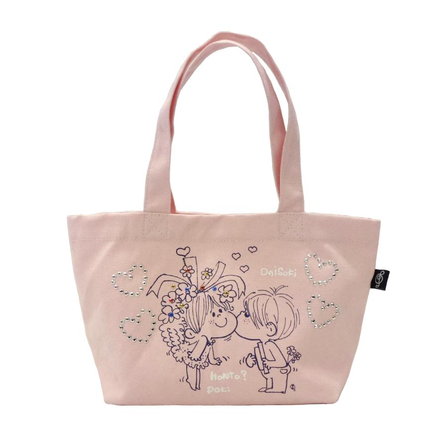 水森亜土 クリスタルランチトート（キス）[173952] : VELIZE - 通販