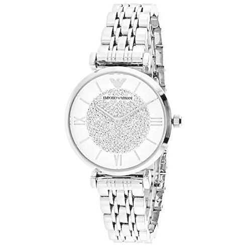 エンポリオ・アルマーニ EMPORIO ARMANI AR1925 ジャンニティーバー レディース 32mm ホワイト 腕時計 | EMPORIO ARMANI