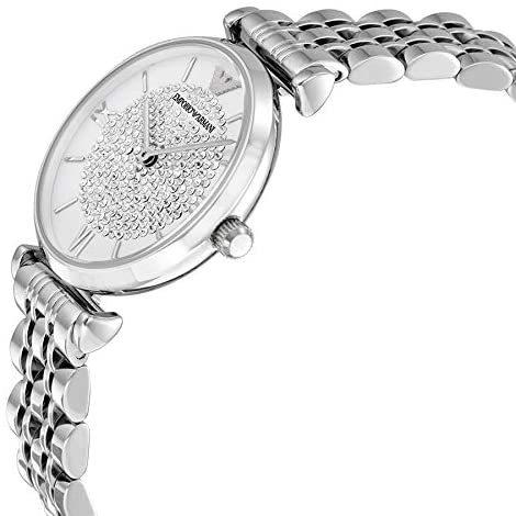 エンポリオ・アルマーニ EMPORIO ARMANI AR1925 ジャンニティーバー レディース 32mm ホワイト 腕時計 | EMPORIO ARMANI | 01