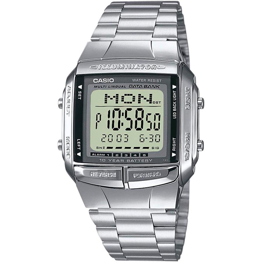 カシオ CASIO DATABANK RESINA ACERO DB-360N-1メンズ 並行輸入品｜velize