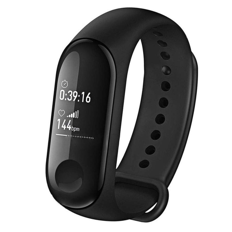 【特典付】国内在庫 Xiaomi スマートウォッチ リストバンド: Mi Band 3 本体セット(輸入品) 国際版 日本語対応｜velize