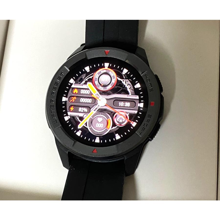 クーポン有 Mibro Watch X1 スマートウォッチ 常時表示可能 タフモデル 本体セット Bluetooth 24時間 心拍数 ...