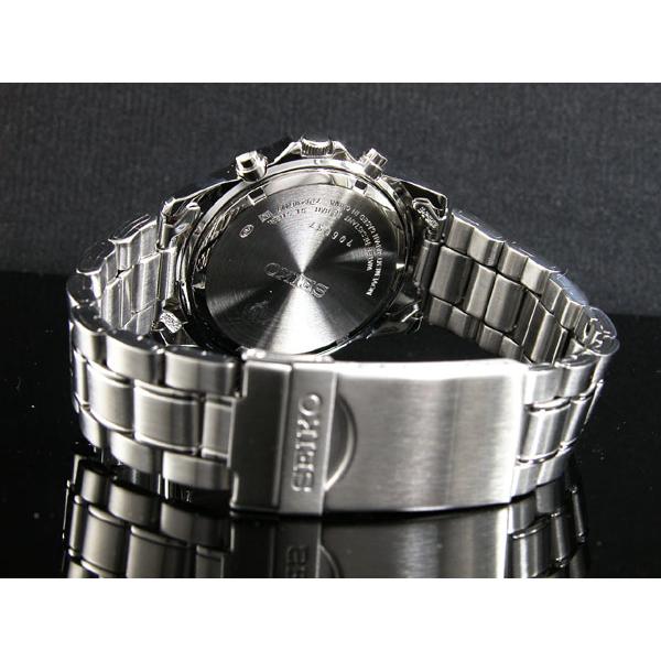 SEIKO（セイコー） 腕時計 メンズ クロノグラフ ネイビー 腕時計