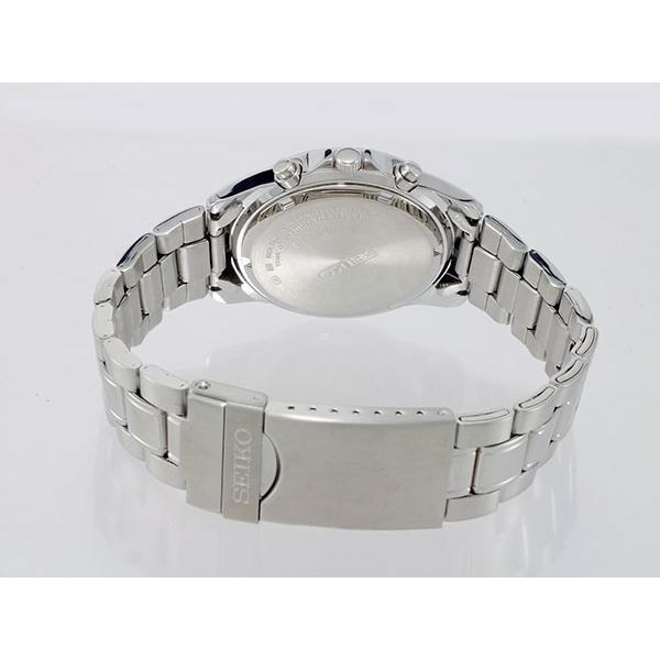 セイコー SEIKO 腕時計 メンズ クロノグラフ ブラック 腕時計 SND375 1/20クロノグラフ 日付、100m防水、方位ベゼル 海外モデル | SEIKO | 03