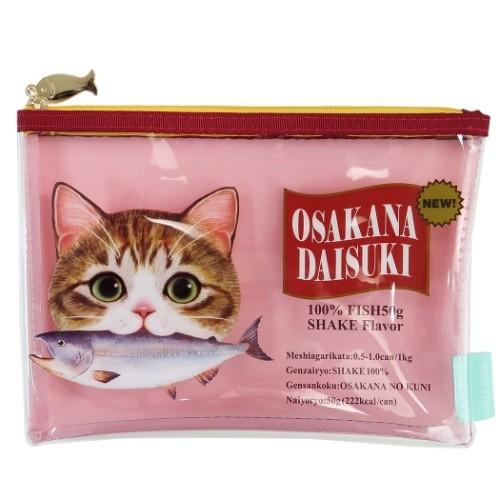 クリアポーチ L フラットポーチ ねこ フェリシモ猫部 Shake アクティブコーポレーション 21 5 15cm Act C03 Abu 41 雑貨 アートの通販店 ベルコモン 通販 Yahoo ショッピング
