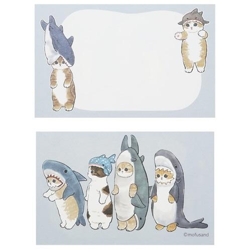 ミニメッセージカード ミニネームカード8枚セット サメにゃん モフサンド Mofusand アクティブコーポレーション プレゼントカード キャラクター Act F06 Anc 40 雑貨 アートの通販店 ベルコモン 通販 Yahoo ショッピング