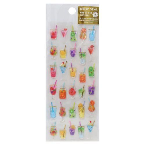 シールシート ドロップシール ジュース ST-549 アクティブ
