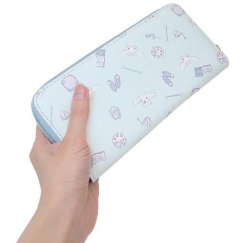 【新品】LeSportsacレスポートサック　シナモンロール　サンリオ　長財布 新品】LeSportsacレスポートサック シナモロール サンリオ 長財布