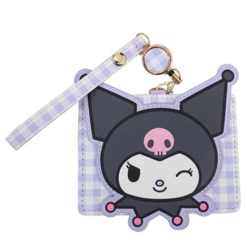 定期入れ リール付きダイカットパスケース クロミ サンリオ アルディ