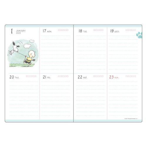 22 手帳 B6 ブロック ウィークリー スヌーピー ハウス Apj ピーナッツ 週間 1月始まり ダイアリー キャラクタースケジュール帳 Apj 22 W 500 雑貨 アートの通販店 ベルコモン 通販 Yahoo ショッピング