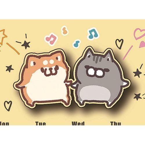 23calendar ハンドメイド卓上カレンダー23年 もふ屋 ボンレス犬とボンレス猫 Lineクリエイターズ スケジュール Apj かわいい キャラクター 書き込み Apj 23 Cl 187 雑貨 アートの通販店 ベルコモン 通販 Yahoo ショッピング