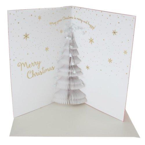 クリスマスカード ウーペハニカムカード スノーホワイト Apj 封筒付きグリーティングカード Apj Xc 雑貨 アートの通販店 ベルコモン 通販 Yahoo ショッピング